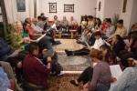 A Bahá’í gathering in our home, May