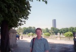 At the Jardin de Luxembourg, one of Greg's favorite places in Paris, June