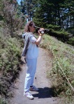 In the Point Lobos state park near  Grandma Joyce's house, Carmel, July