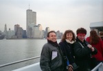 With Emi's brother Georgi and cousin Mitko in New York, November