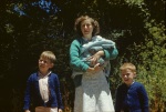 Joyce, Keith , Arther and baby Roger, 7/46