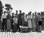Bahá’í weekend with the Phillips, Wolcotts, Val Sage, and Caswell Ellis, Pebble Beach, 6/16/56