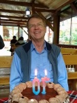 Greg's birthday celebration with friends near the Rila Monastery, June