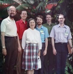 Dahl family at the dedication of the House of Worship in Panama, 5/72