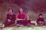 MayMay, Joyce, Keith & Arthur at Inverness ( " ), 3/30/1947