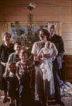 Christmas: family with Arthur Sr. & Lenna, 12/25/1948