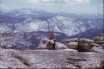Arthur (Daddy) on Mt. Hofman, Yosemite, 8/2/1949