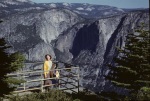 Joyce at Glacier Pt., Yosemite, 8/51