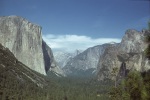 Yosemite Valley from Wawona Tunnel  f8/40, 8/10/1951
