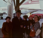 Joyce, R&G, Arthur Sr.&Lenna S.F. Airport, 11/11/1951