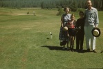 K&A, Joyce & Daddy, Wawona Golf Course, 8/11/1952