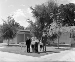 Family in Christmas picture, 2350 Byron St., Palo Alto 9/6/52