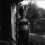 Gregory by living room window 11/2/52