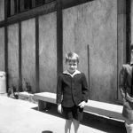 Gregory in last day of school year at Ford School 6/12/1953