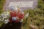 Grandad Arthur's grave, 6/21/1953