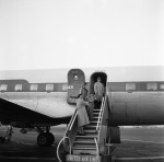 Departure of Virginia Breaks at Int'l Airport 10/6/1953