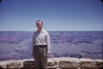 Daddy Arthur at Grand Canyon, 5/18/1954