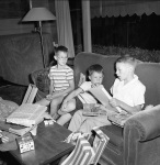 Gregory's 6th birthday party (flash) 6/29/1954