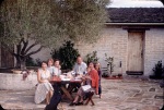 Herbert Family at their home in Carmel Valley w/ MayMay, 12/5/1954