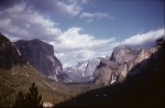 Yosemite valley [from Badger Pass road]   [4], 2/22/1955