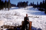 Badger Pass, Yosemite, snow trip w/ Bob Ricklefs, 2/23/1955