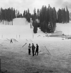 Ski slopes at Badger Pass 2/25/1955