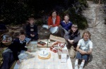 Roger's 9th birthday at our Pebble Beach lot with Nancy Robison, 5/55