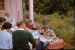 Inverness: eating lunch  10/23/1955