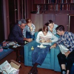 Arthur Lyon's birthday party w/ Grove Becker, 8/13/1956