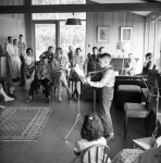 Recital of Grove Becker's pupils at our home 5/17/1958
