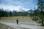 Greg, trail to Glen Aulin, Yosemite, 8/13/1958