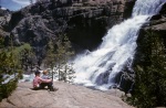 Roger & Greg, trail to Glen Aulin, Yosemite, 8/13/1958
