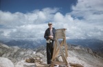 Arthur atop Mt. Hoffman, Yosemite, 8/58