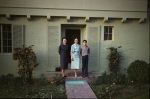 Joyce, Nancy&Johnny Phillips at their home, Phoenix, 1/28/1960