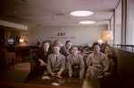 Joyce and the boys, departing Idlewild Airport (now JFK) for Europe, 5/60