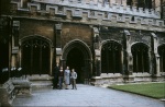 Joyce, Keith, Roger & Greg, Oxford, U.K., 7/27/1960