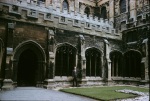 Daddy Arthur in courtyard, Oxford, 7/27/1960