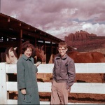 Joyce and Roger, Verde Valley School, Arizona, 11/60