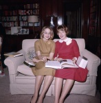 Christmas Herberts: Lucie Anne and Annabelle Herbert, 12/25/1960