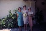 Wedding of Lucie Anne Herbert & Pehr, 8/19/1961
