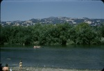 View of Russian River, near Geyserville (photo by G.B.?), 8/1961