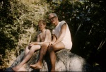 Arthur Lyon & Grover Becker (Big Sur?) (photo frm G.B.?), 8/1961