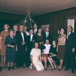Dahl family at Herberts, Christmas Day, 12/25/1961