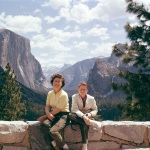 Joyce and Greg, Wawona Point, Yosemite, 5/62