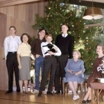Dahl family & MayMay, Christmas, P.Bch., 12/25/1962
