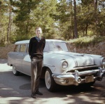 Keith and 1956 Pontiac, 4/23/1963