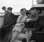 Dover: on boat to Paris 5/6/1963