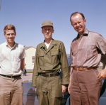 Keith, Daddy Arthur & Arthur Lyon, Fort Ord, 9/14/1963