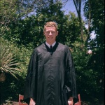 Arthur Lyon at Stanford graduation, 6/14/1964