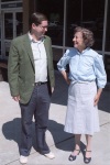 Roger and Joyce at MRY Airport (date?), 8/83